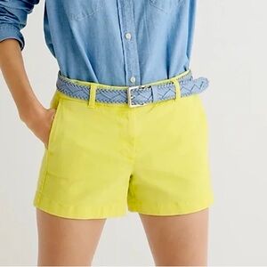 J Crew Cotton Broken In Chino Shorts Sz 8